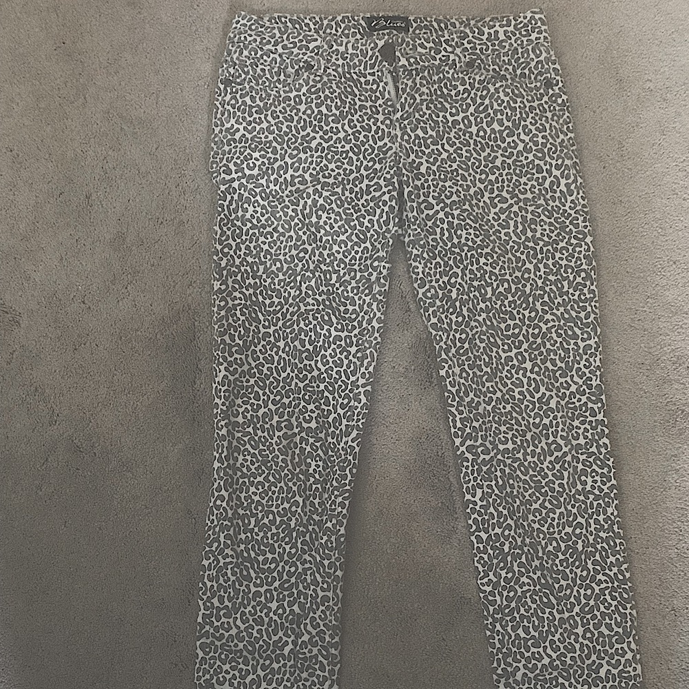 Leopard Print Jeans